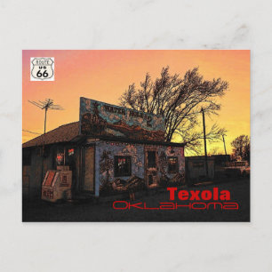Carte postale Route 66 (OK)
