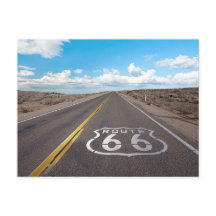 Carte postale Route 66 Roadtrip
