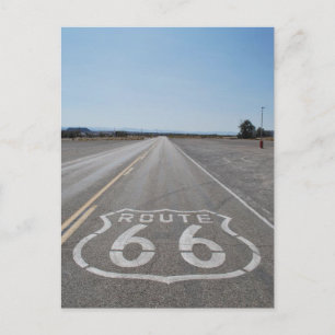 CARTE POSTALE ROUTE 66 TRAVEL POSTCARD