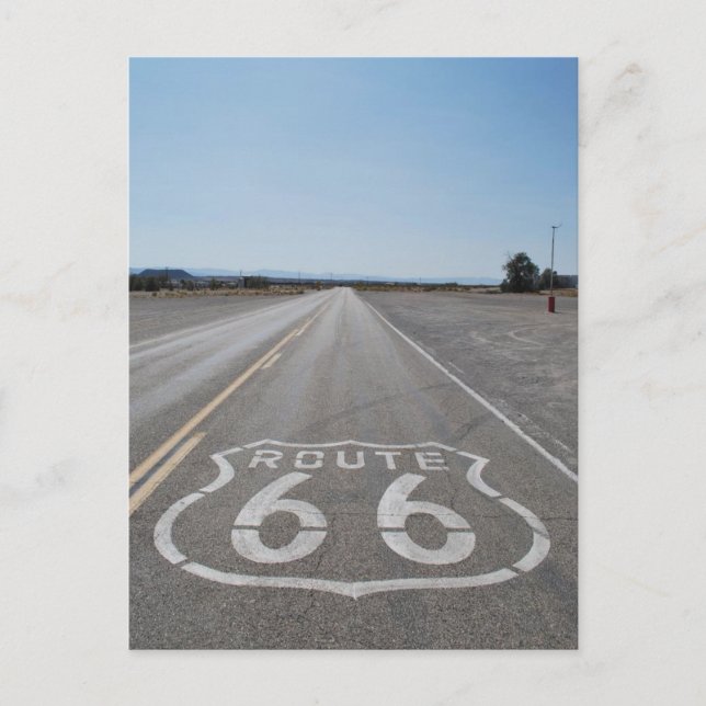 CARTE POSTALE ROUTE 66 TRAVEL POSTCARD (Devant)