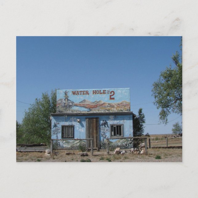 Carte Postale Route 66 trou d'eau #2 (Devant)