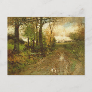 Carte Postale Route à travers les bois