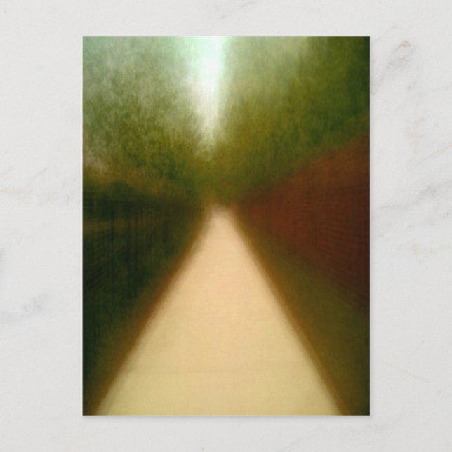 Carte Postale Route d'automne (Devant)