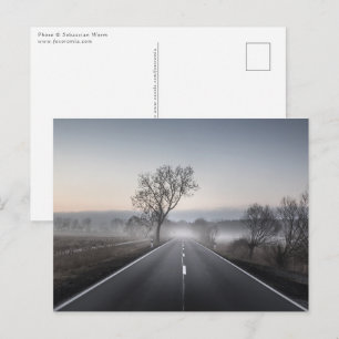 Carte Postale Route de campagne