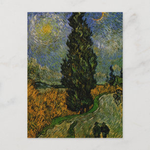 Carte Postale Route de campagne en Provence - Van Gogh
