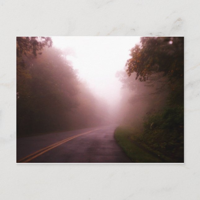 Carte Postale Route de Foggy Mountain (Devant)