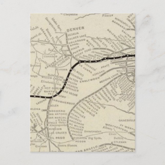 Carte Postale Route de la California Limited (Devant)