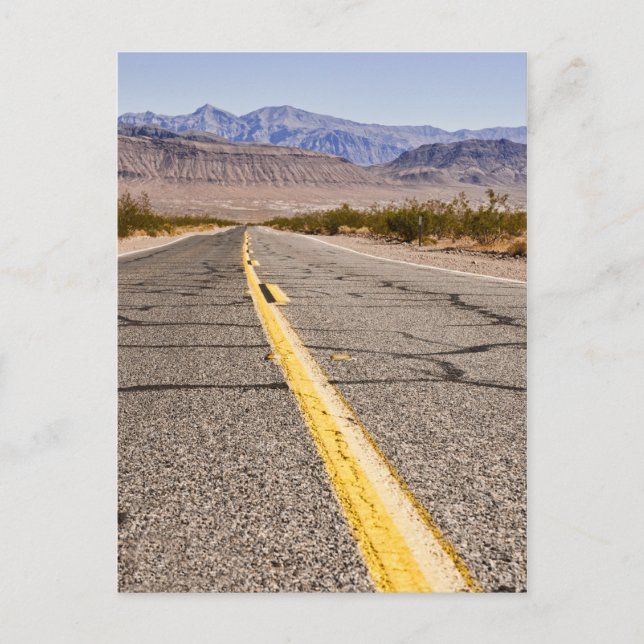 Carte Postale Route de la Vallée de la Mort (Devant)