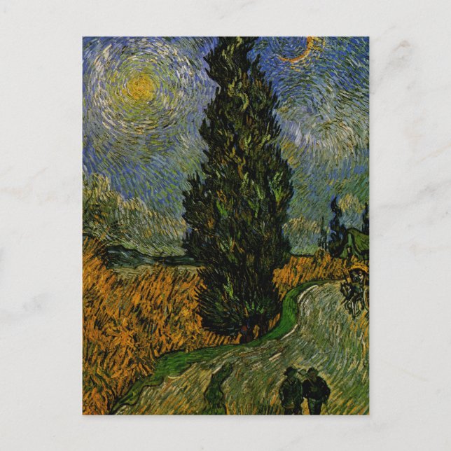 Carte Postale Route de Provence - Van Gogh (Devant)