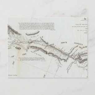 Carte Postale Route du Missouri à l'Oregon 2
