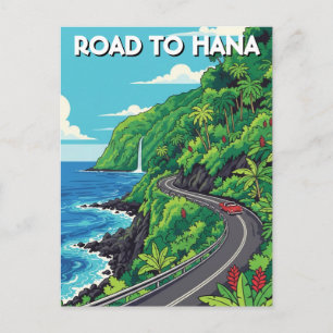 Carte Postale Route vers Hana Maui Hawaii Voyage