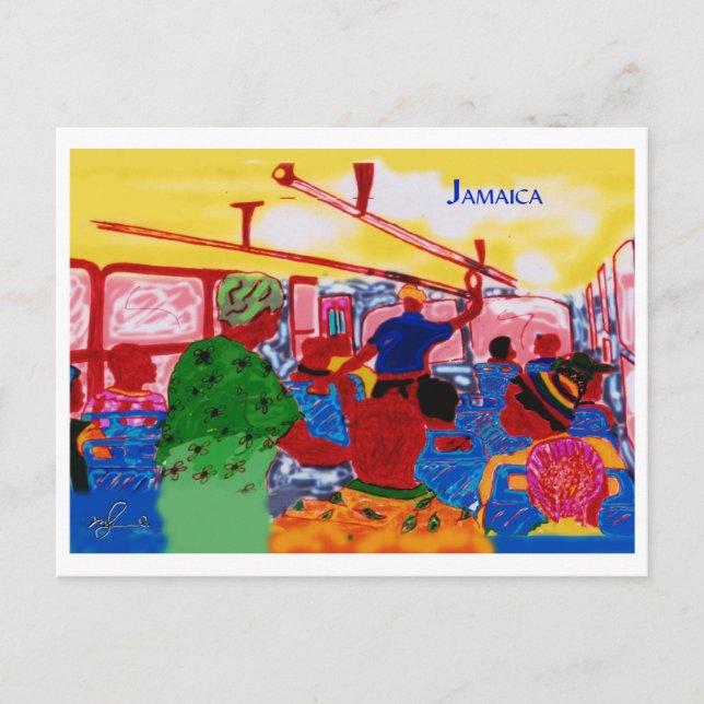 Carte Postale RouteBusJamaïcain (Devant)