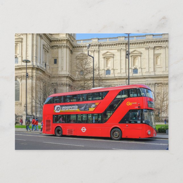 Carte Postale Routemaster Bus Londres Royaume-Uni (Devant)