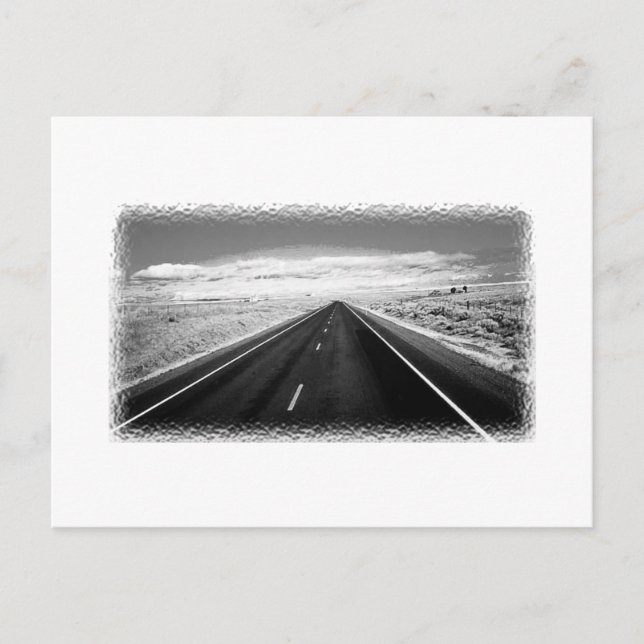 Carte postale routière sans fin (Devant)