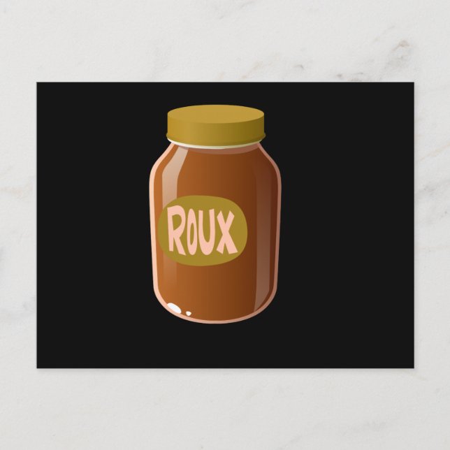Carte Postale Roux de Glitch Food (Devant)