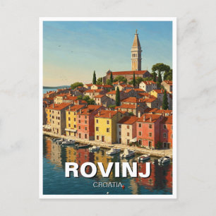 Carte Postale Rovinj Croatie Voyage
