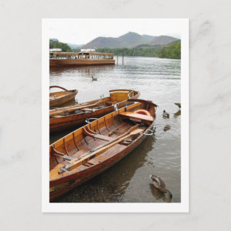 Carte Postale Row Boats: Derwentwater