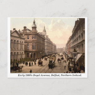 Carte Postale Royal Avenue, Belfast, Irlande du Nord