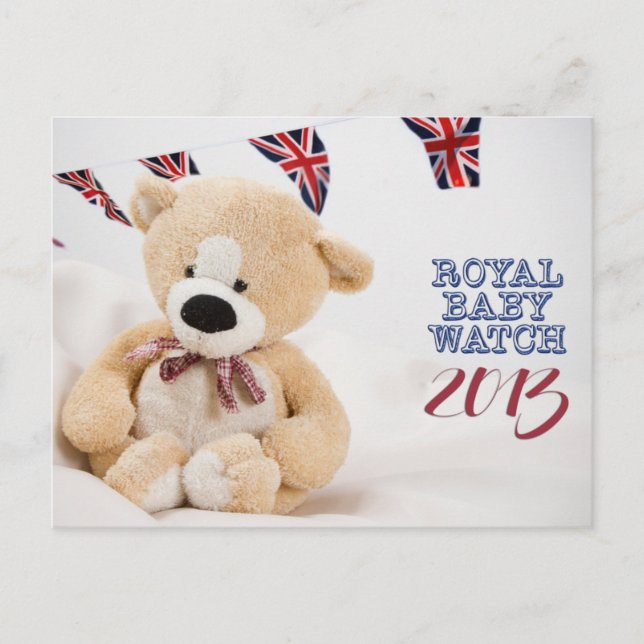 Carte postale Royal Baby Watch 2013 (Devant)