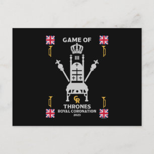 Carte Postale Royal Coronation King Charles III