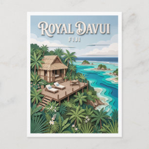 Carte Postale Royal Davui Island Resort Pacific Harbour Fidji