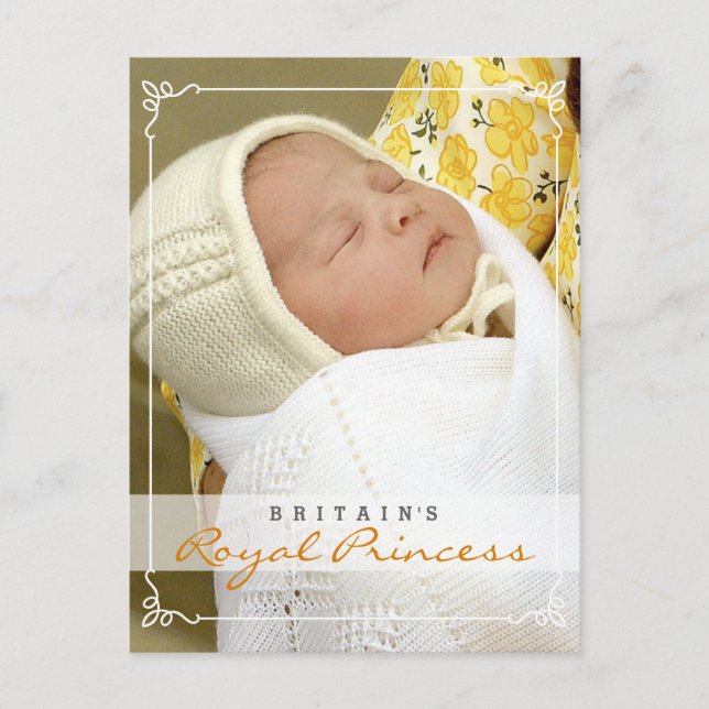 Carte Postale Royal Princess - William & Kate (Devant)
