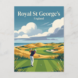 Carte Postale Royal St George's Golf Club Angleterre