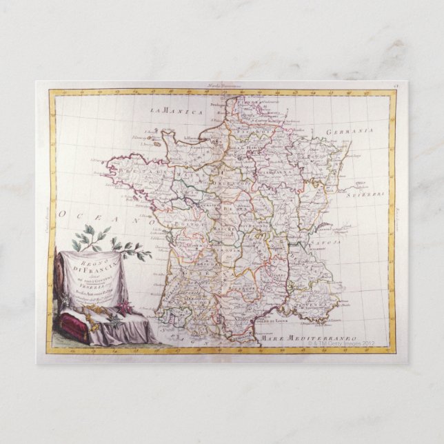 Carte Postale Royaume de France (Devant)