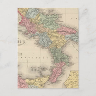 Carte Postale Royaume de Naples ou les Deux Sicilies