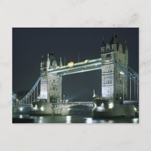Carte Postale Royaume-Uni, Angleterre, Londres, Tower Bridge.