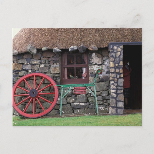 Carte Postale Royaume-Uni, Écosse, île de Skye, pierre (Devant)