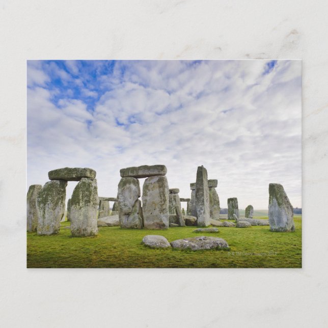 Carte Postale Royaume-Uni, Stonehenge (Devant)