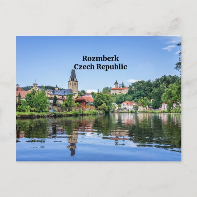 Carte Postale Rozmberk, République tchèque, (Devant)