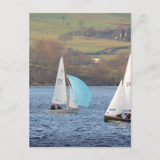 Carte Postale RS200 Et Dinghies De Firefly (Devant)