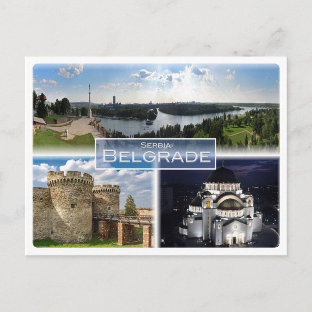 Carte Postale RS Serbie - Belgrade - (Devant)