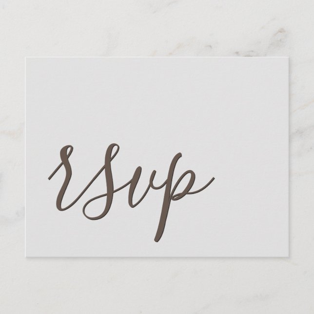 Carte postale RSVP (Devant)