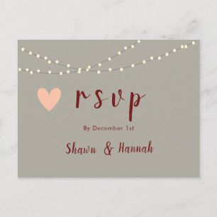 carte postale rsvp