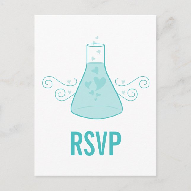 Carte postale RSVP Aqua Sweet Chemistry (Devant)