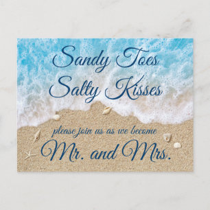 Carte postale RSVP Blue Beach Waves
