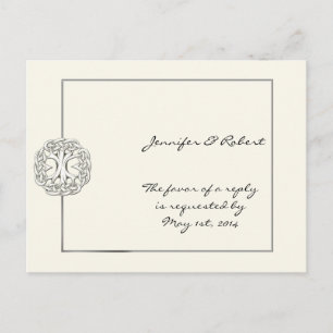 Carte postale RSVP Celtic Tree of Life