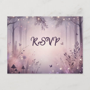 Carte postale RSVP Ethereal Fairy Lights Forest