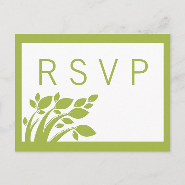 Carte postale RSVP Folid Automne (Devant)