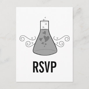 Carte postale RSVP Gray Sweet Chimie