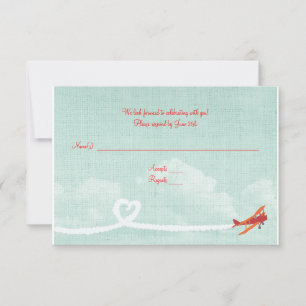 Carte Postale RSVP L'Amour Est Dans L'Air
