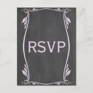 Carte postale RSVP Lilac Flourissant