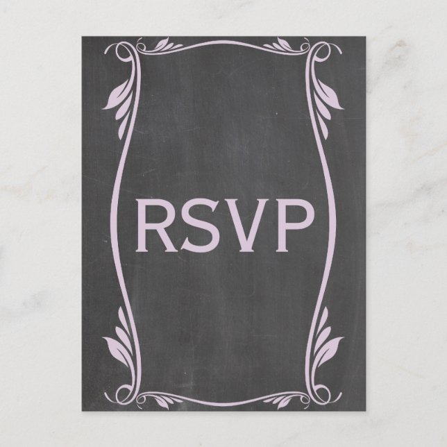 Carte postale RSVP Lilac Flourissant (Devant)