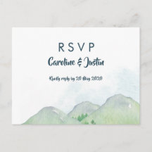 Carte postale RSVP Misttain