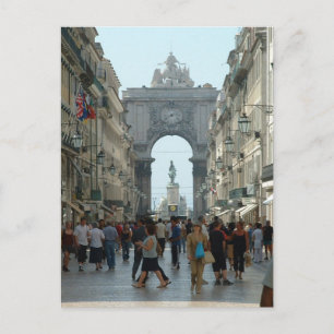 Carte Postale Rua Augusta - Lisbonne