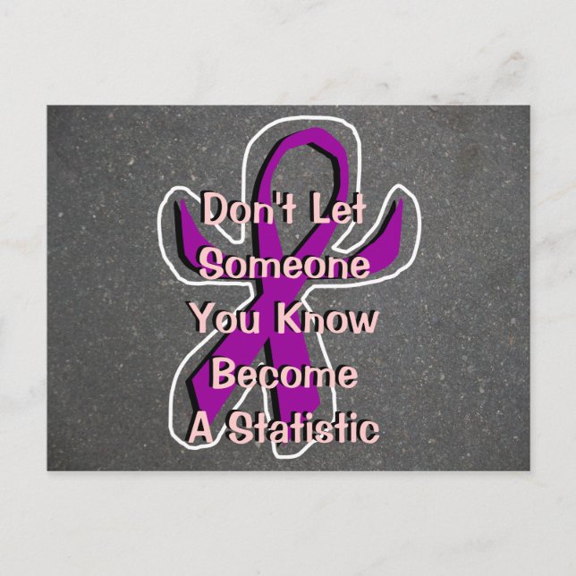 Carte Postale Ruban (Humanisé) (Devant)