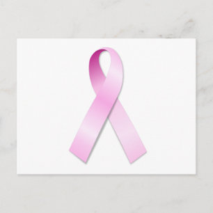 Carte Postale Ruban rose